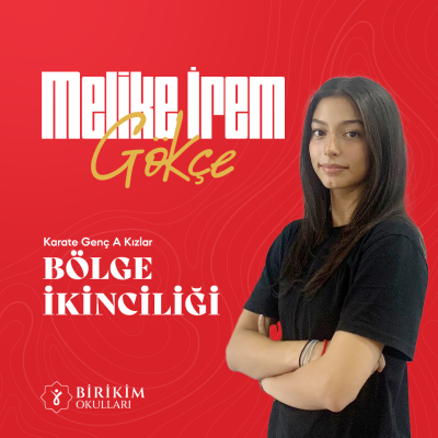 Melike İrem Gökçe Karate Genç A Kızlar BÖLGE İKİNCİSİ!