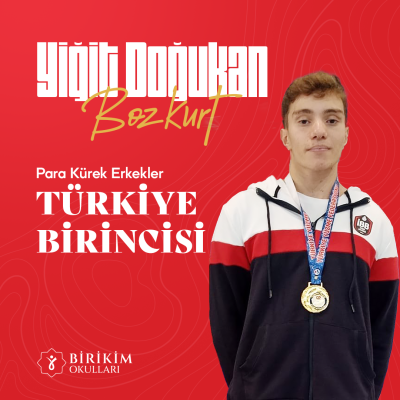 Yiğit Doğakan Bozkurt Para Kürek Erkekler TÜRKİYE BİRİNCİSİ!