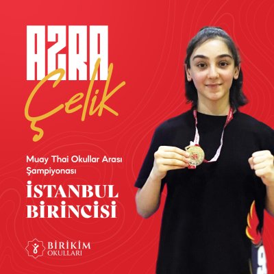 Azra Çelik Muay Thai İSTANBUL BİRİNCİSİ!